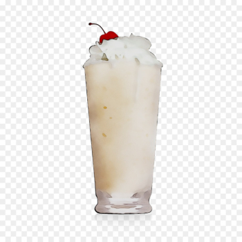 Non-alcoholic drink White Russian Milkshake Batida Irish cream -  