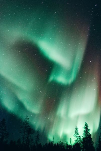 northern light at night northern light at night