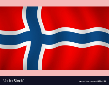 norway flag background