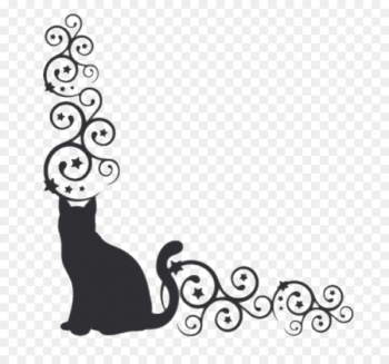 Norwegian Forest cat Image Drawing Felidae Design - cornar silhouette 