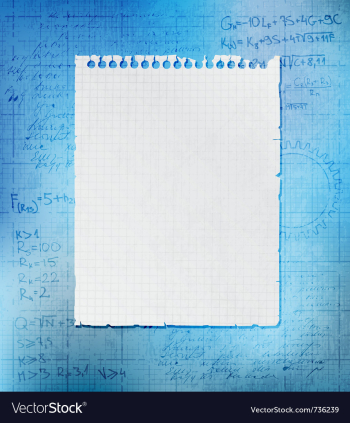Note paper vector image Note paper vector image