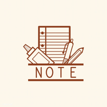Notebook and stationery icon vector | Free stock vector - 534852 Notebook and stationery icon vector | Free stock vector - 534852