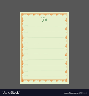 notepad design