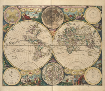 Novissima totius terrarum orbis tabula | Free Photo - rawpixel