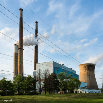 Nuclear plant. Original image from Carol M. H.. | Free public domain photo - 434295