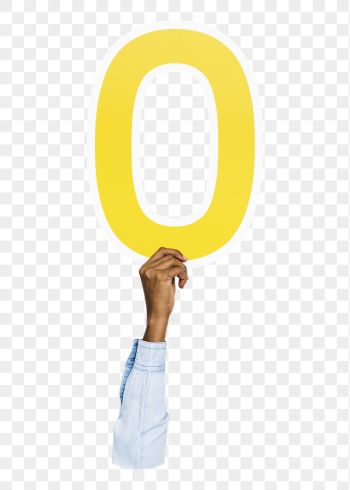 Number 0 png hand holding | Free PNG - rawpixel