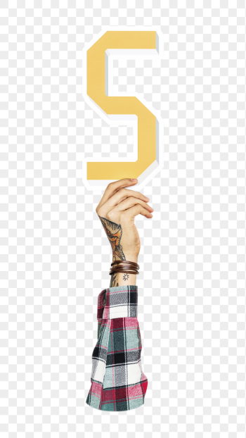 Number five png hand holding | Free PNG - rawpixel