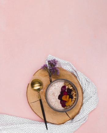 Nutritious healthy breakfast with copy space Free Photo Nutritious healthy breakfast with copy space Free Photo