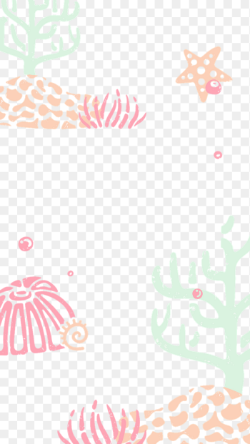 Ocean doodle png border frame, | Free PNG - rawpixel