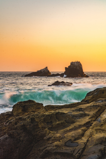 Ocean During Sunset Ocean During Sunset