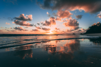 Ocean during Sunset Ocean during Sunset