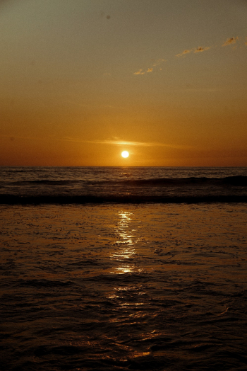 Ocean During Sunset Ocean During Sunset