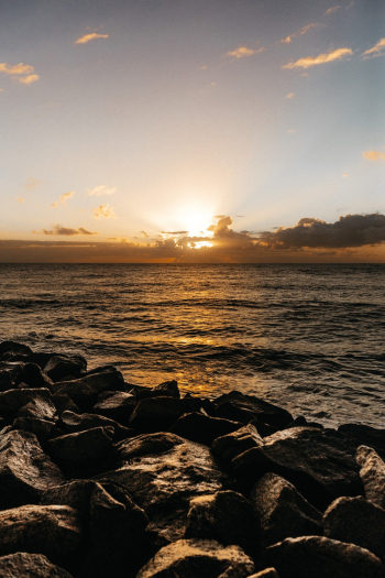 Ocean During Sunset Ocean During Sunset