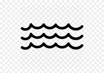 Ocean, Ocean Waves, Sea Waves, Water, Water Waves Icon - Water Waves Silhouette