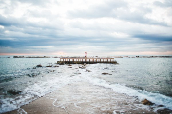 Ocean Under Cloudy Sky Ocean Under Cloudy Sky