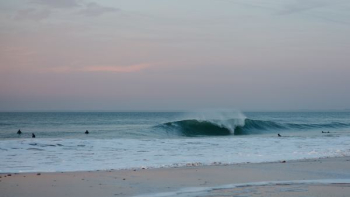 ocean wave during sunset ocean wave during sunset