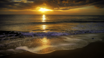 Ocean Waves during Sunset Ocean Waves during Sunset