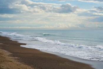 Ocean Waves Near Seashore Ocean Waves Near Seashore