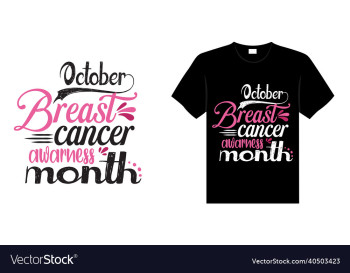 october breast cancer awareness month