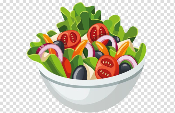 Of bowl filled with vegetable salad, Taco Tequilas Pizza Fast food Breakfast, salad transparent background PNG clipart