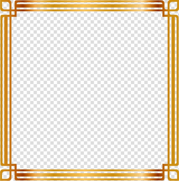 Of brown frame, frame Lampshade Illustration, painted gold frame transparent background PNG clipart