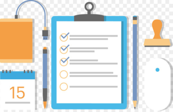 Office Illustration - Vector graphics business work Office Illustration - Vector graphics business work