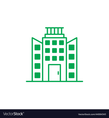 office or townhall building icon office or townhall building icon