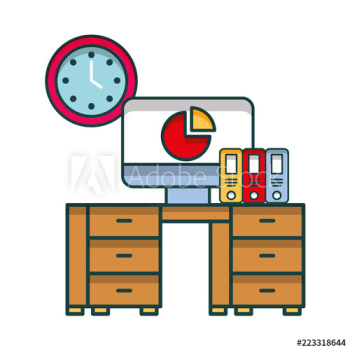 office with desk workplace office with desk workplace