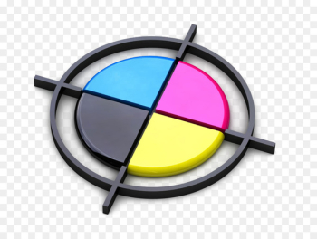 Offset printing Color printing Digital printing Printer - 3d circle color model 