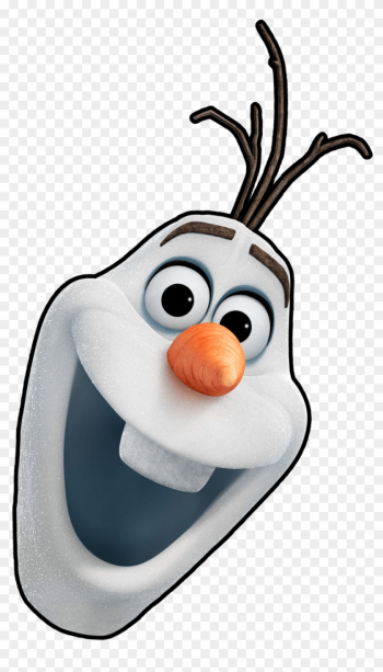 Olaf Head Template Printable Face Template Printable - Wow! Imagination Large 32-inch Magnet Animated Figure