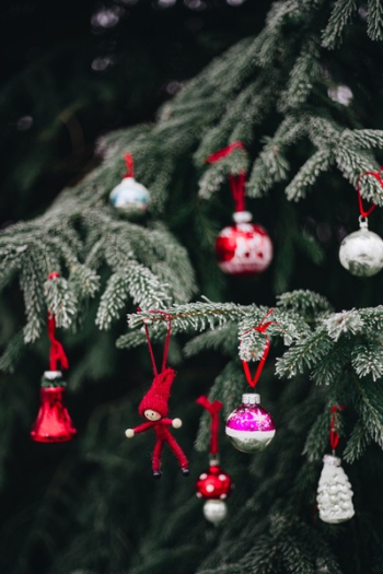 Old-fashioned Christmas tree ornaments Old-fashioned Christmas tree ornaments