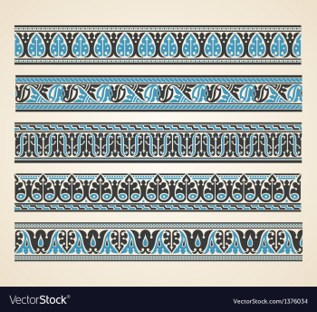  					Old greek ornament vector image														