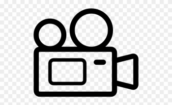 Old Video Camera Free Icon - Video Cam Vector Outline