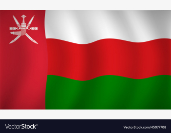 oman flag background