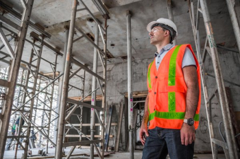 On Site Construction Worker On Site Construction Worker