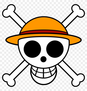 One Piece Luffy Symbol Clipart - One Piece Jolly Roger