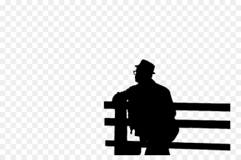 One Sentence Is Ten Thousand Sentences Fushu Silhouette Person Sitting - Silhouette of man sitting 