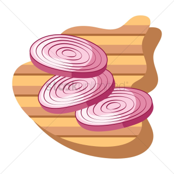 Onion slices Onion slices