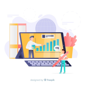 Online education background Free Vector Online education background Free Vector
