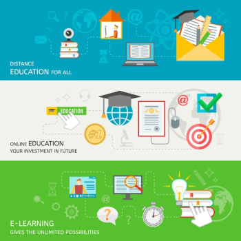 Online Education Banner Online Education Banner