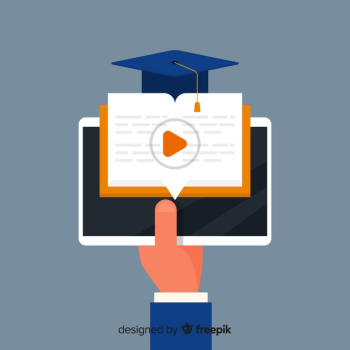 Online education concept Free Vector Online education concept Free Vector