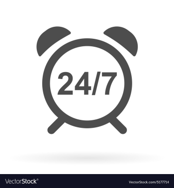 Online support icon vector image Online support icon vector image
