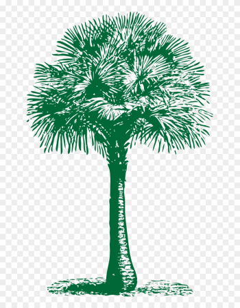 Onlinelabels Clip Art - Palm Tree Beach Towel