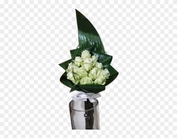 Only White Rose Bouquet - Garden Roses Only White Rose Bouquet - Garden Roses