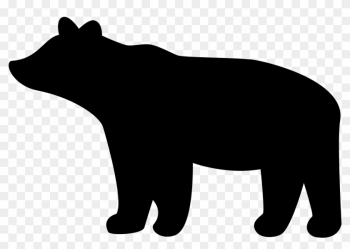 Open - Baby Bear Silhouette Png Open - Baby Bear Silhouette Png
