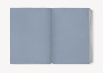 Open blue book mockup psd | Free PSD Mockup - rawpixel
