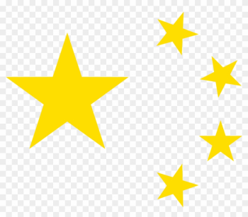 Open - China Flag Yellow Stars