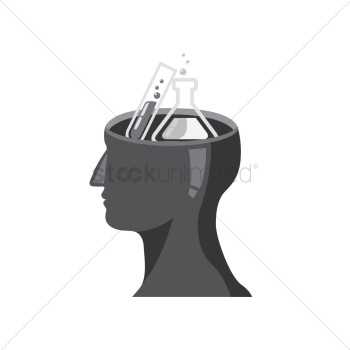 Open mind with laboratory equipments Open mind with laboratory equipments