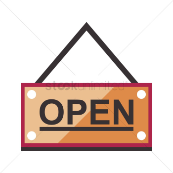 Open signboard Open signboard