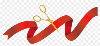 Opening Ceremony Ribbon Scissors - Opening Ceremony Ribbon Png